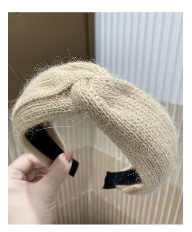 ニット カチューシャ 