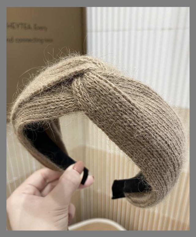 ニット カチューシャ 