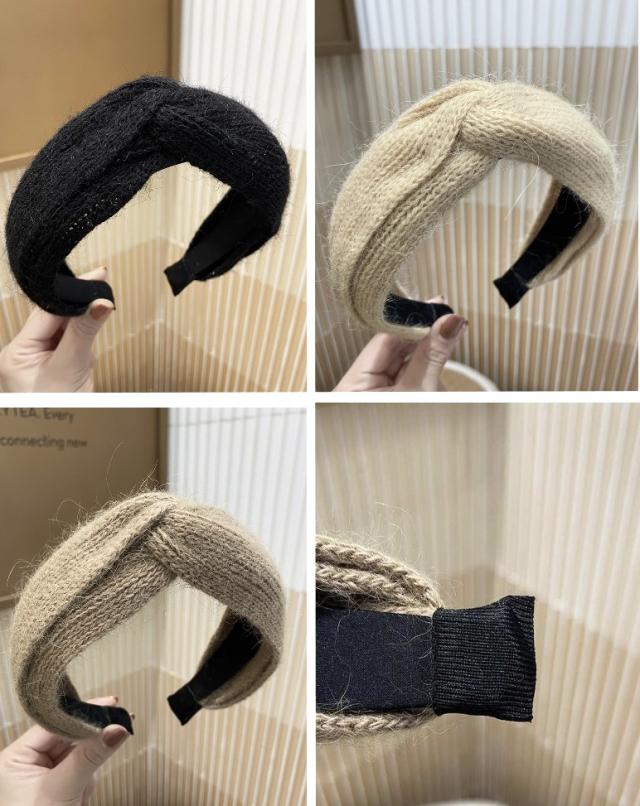 ニット カチューシャ 