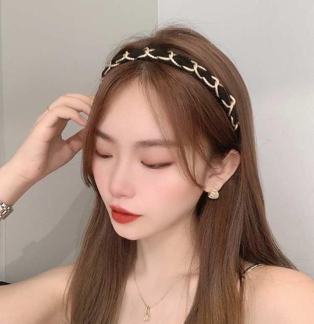  ゴールドチェーン カチューシャ