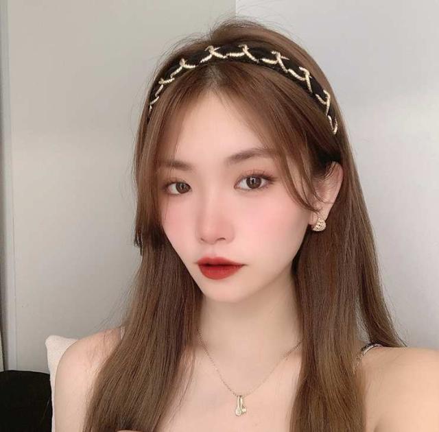  ゴールドチェーン カチューシャ