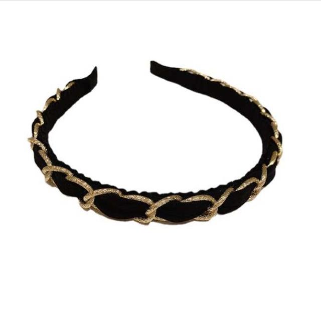  ゴールドチェーン カチューシャ