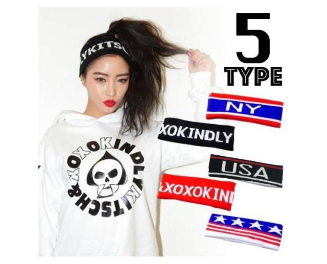 スポーツミックス ヘアバンド 