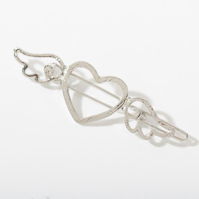 天使 ハート ヘアピン