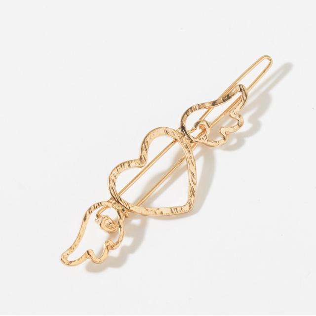 天使 ハート ヘアピン