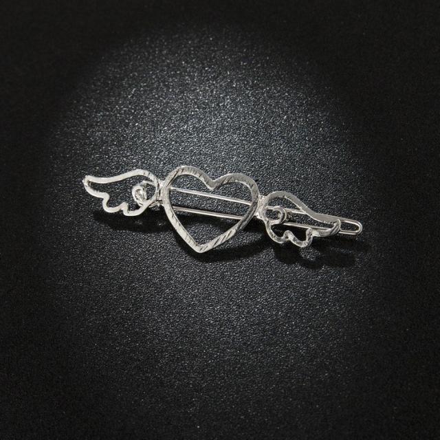 天使 ハート ヘアピン