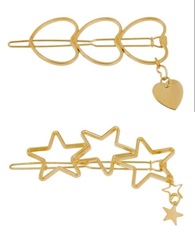 ヘアクリップ ニット