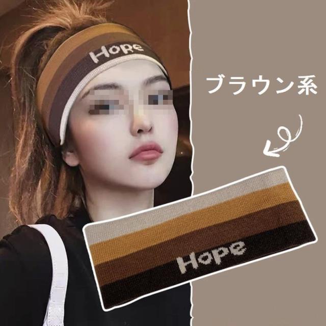 ポーツミックス カラー ヘアバンド