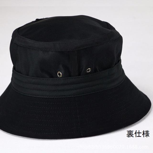 リング付き パンチング バケットハット