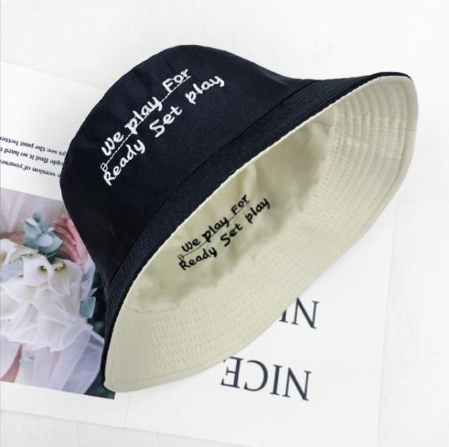 リバーシブル バケットハット