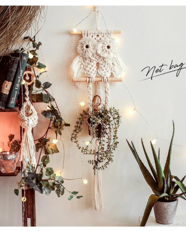 インテリア フクロウ ペンダント