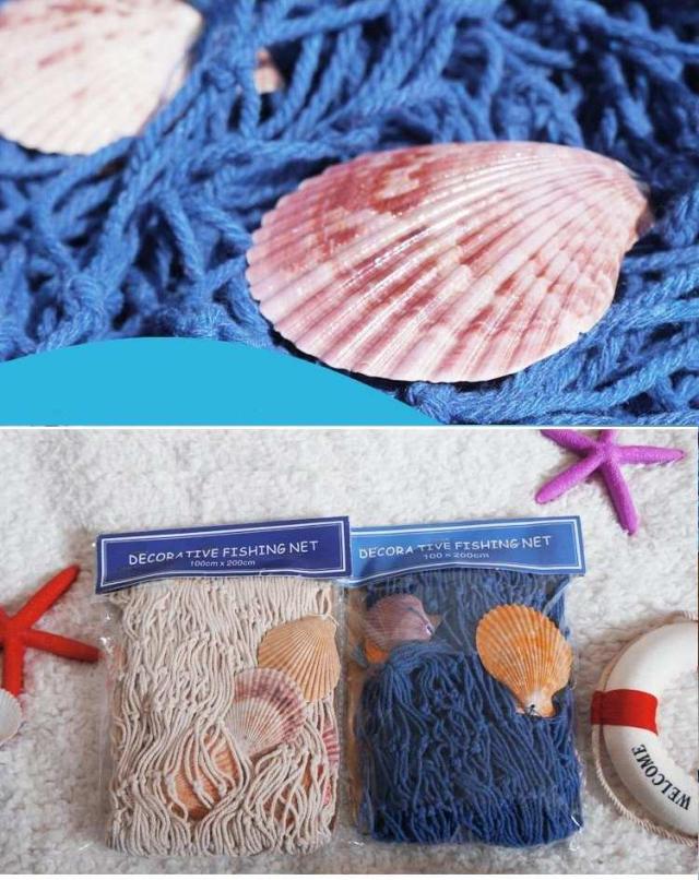 インテリア ネット 貝殻付
