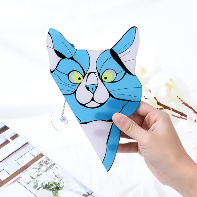 のぞき ネコ プレート