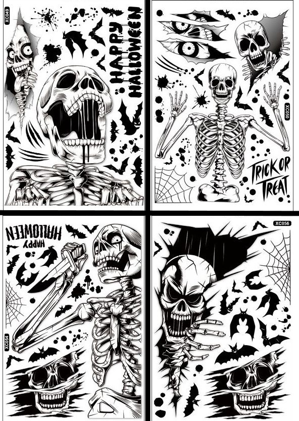 ハロウィン ウインドステッカー