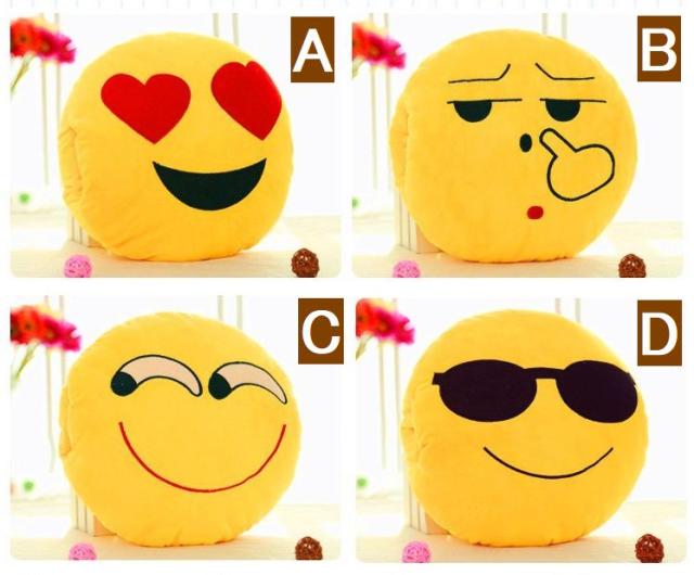 絵文字クッション