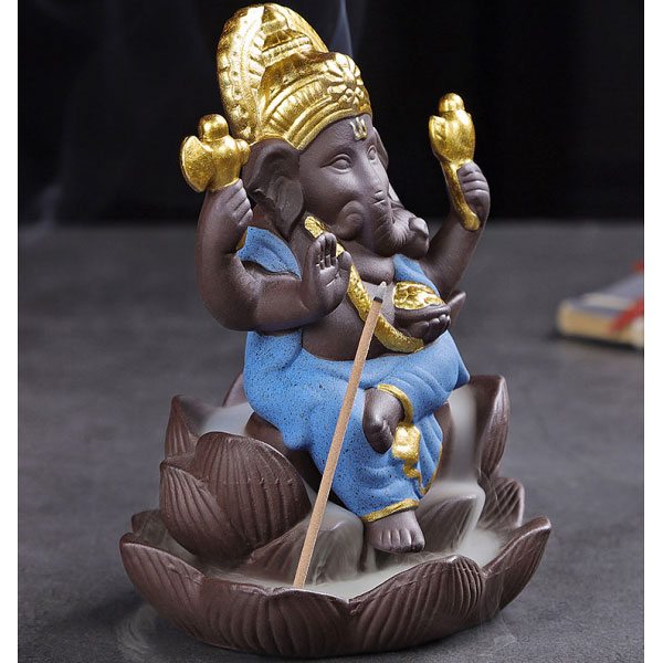 お香立て 線香立て 香炉 ガネーシャ