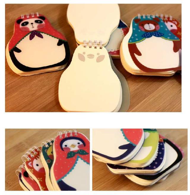 ほっかむりアニマル メモ帳