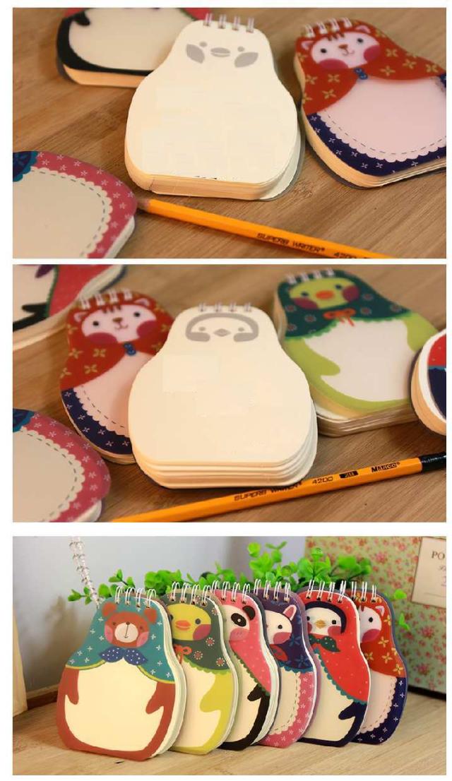 ほっかむりアニマル メモ帳