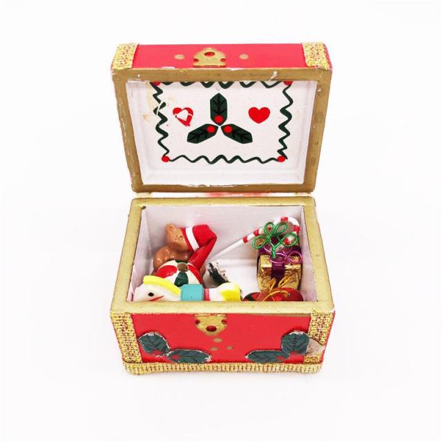 ミニチュア雑貨 おもちゃ箱