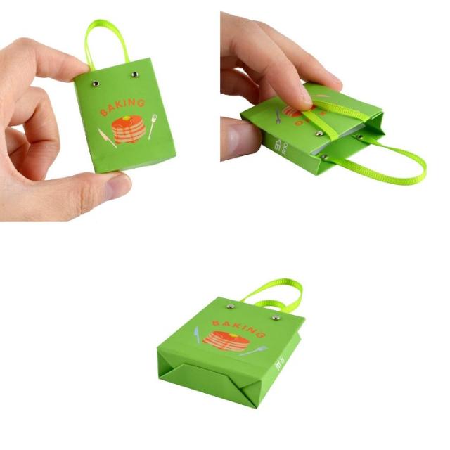 ミニチュア雑貨 紙バッグ