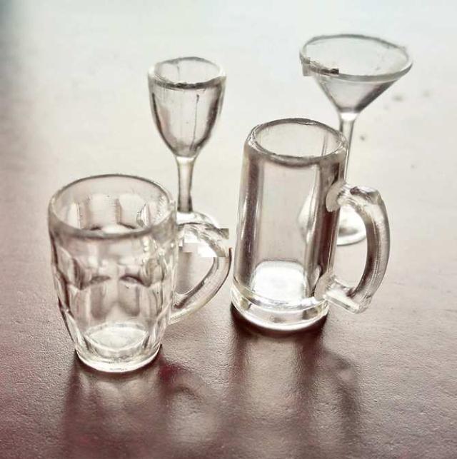 ミニチュア雑貨 グラスセット