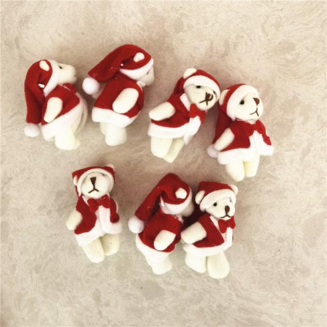 ミニチュア雑貨 クリスマス クマ ぬいぐるみ