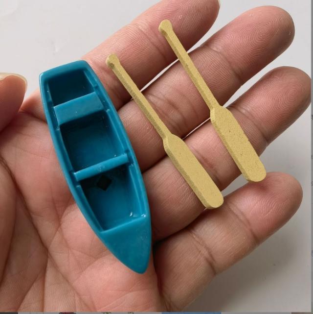 ミニチュア雑貨 ボート オールセット