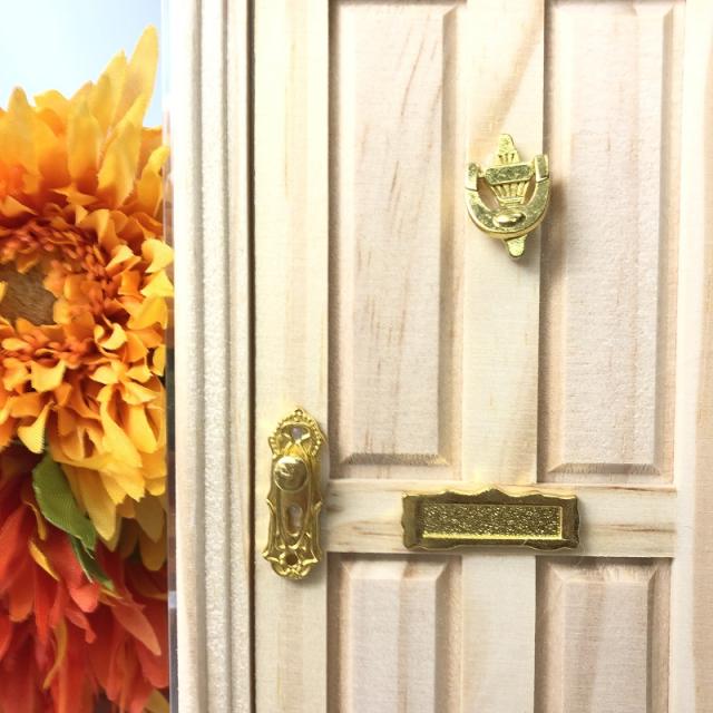 ミニチュア雑貨 木製 ドア ドアキット