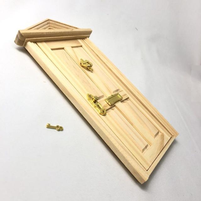 ミニチュア雑貨 木製 ドア ドアキット