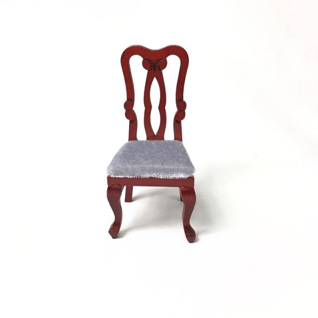 ミニチュア雑貨 木製 丸テーブルセット