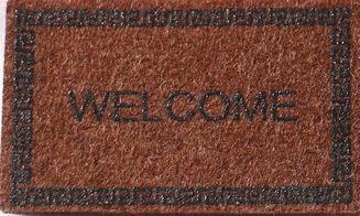 ミニチュア雑貨　玄関マット　スリッパ