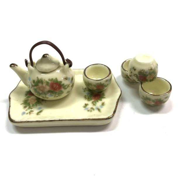 ミニチュア雑貨  陶器の湯呑セット