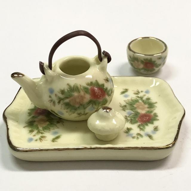 ミニチュア雑貨  陶器の湯呑セット