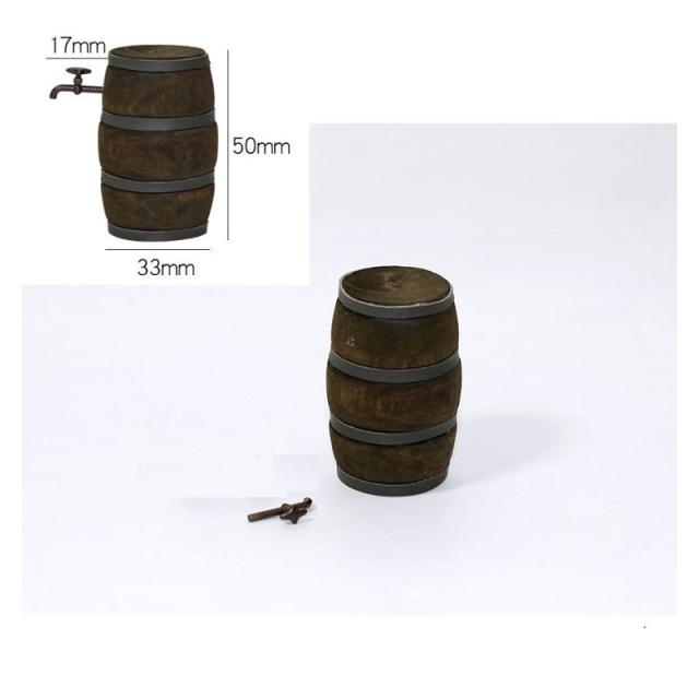ミニチュア雑貨  木製 ビール樽