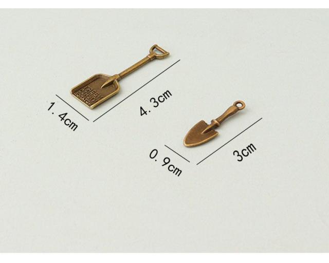 ミニチュア雑貨 スコップ ショベル セット