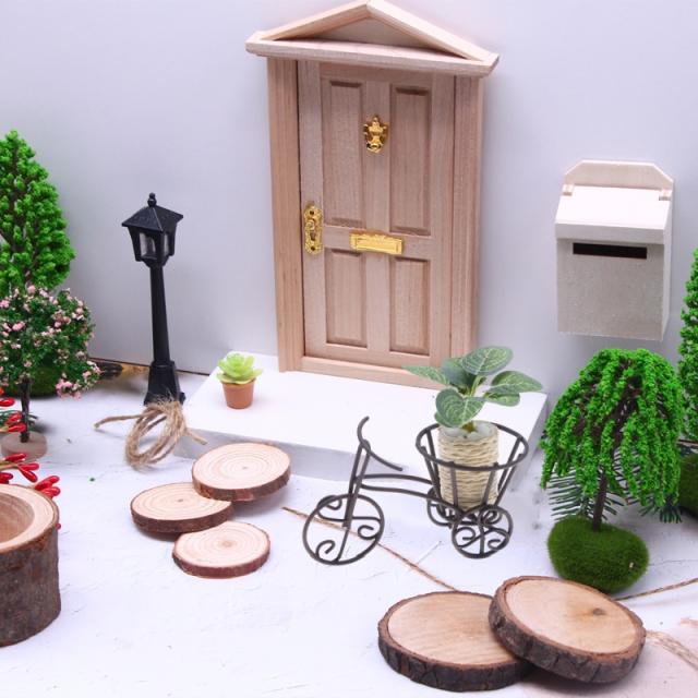 ミニチュア雑貨 自転車 プランターセット　２点セット