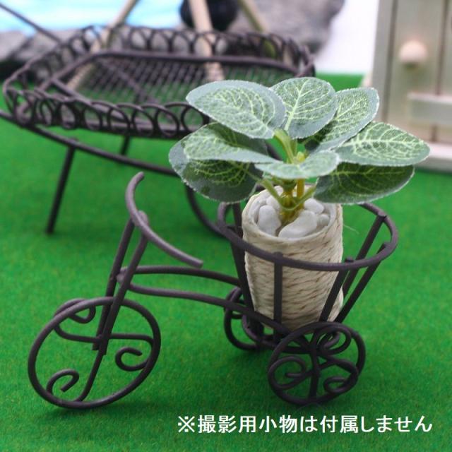 ミニチュア雑貨 自転車 プランターセット　２点セット