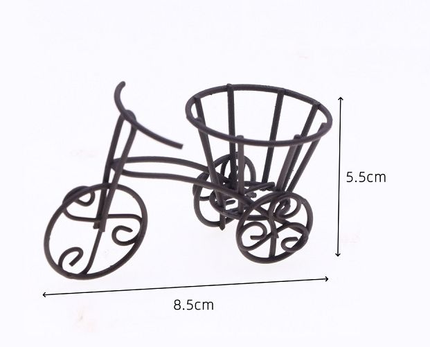 ミニチュア雑貨 自転車 プランターセット　２点セット