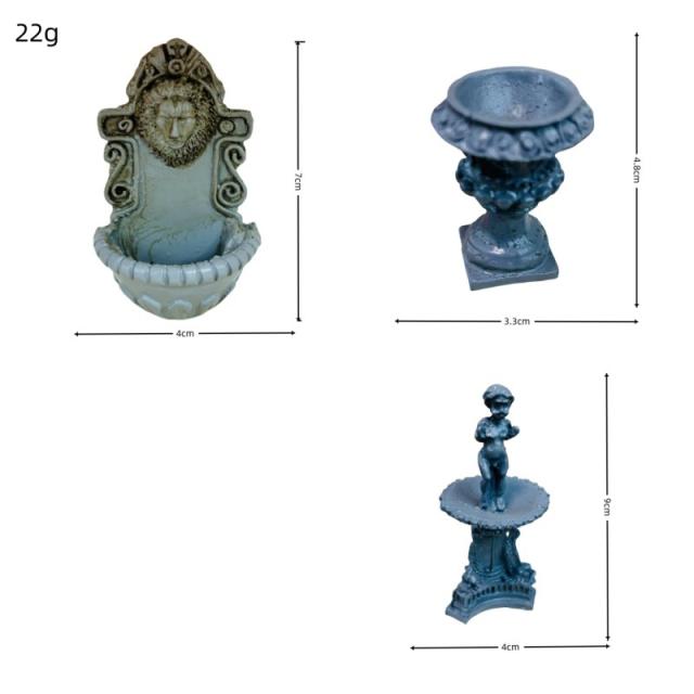 ミニチュア雑貨 ガーデンオーナメント　置物