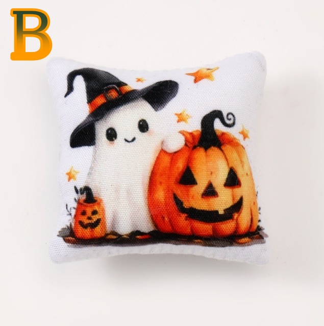 ミニチュア雑貨 ハロウィンクッション　