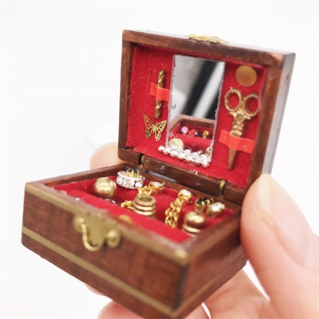 ミニチュア 雑貨 宝石箱 ジュエリーボックス 材料 和風 キット 