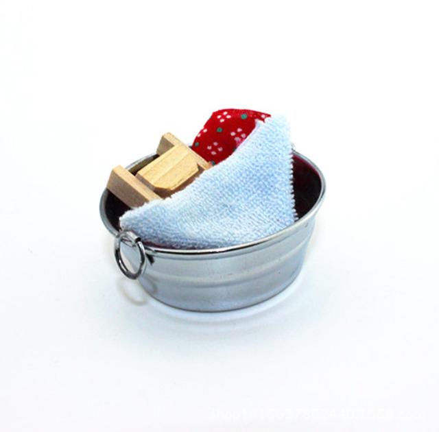 ミニチュア雑貨 洗濯 セット