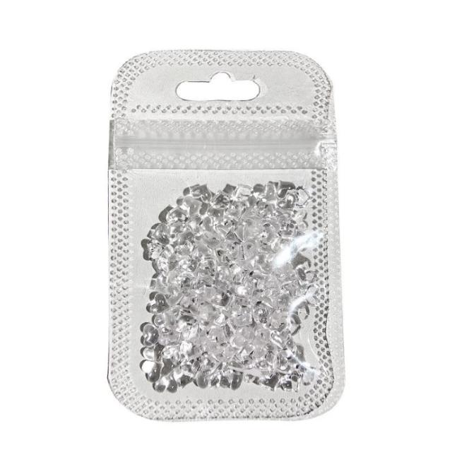 透明ハートネイルチップ