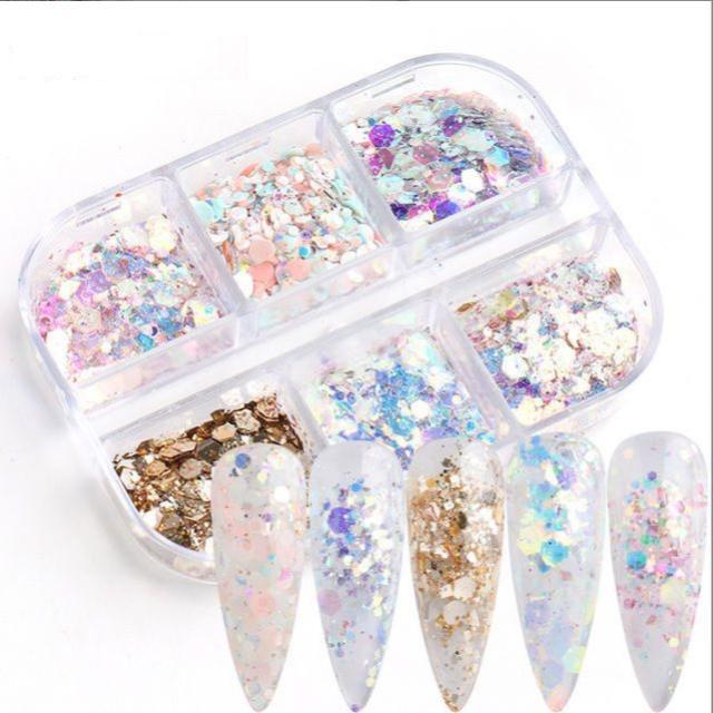 ネイルグリッターセット