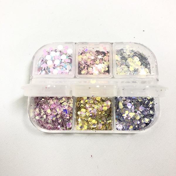 ネイルグリッターセット