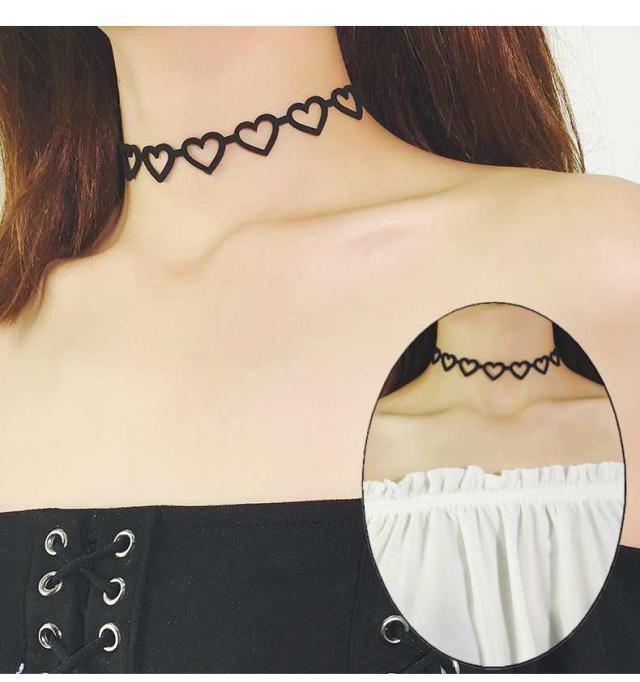 ハート サークル チョーカー
