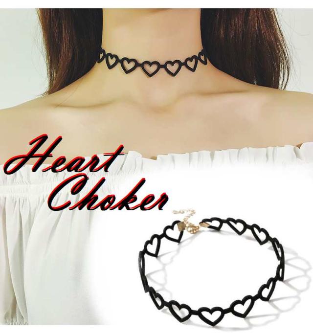 ハート サークル チョーカー