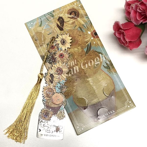  ゴッホのメタルブックマーク 