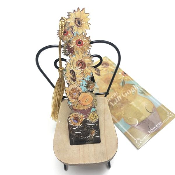  ゴッホのメタルブックマーク 