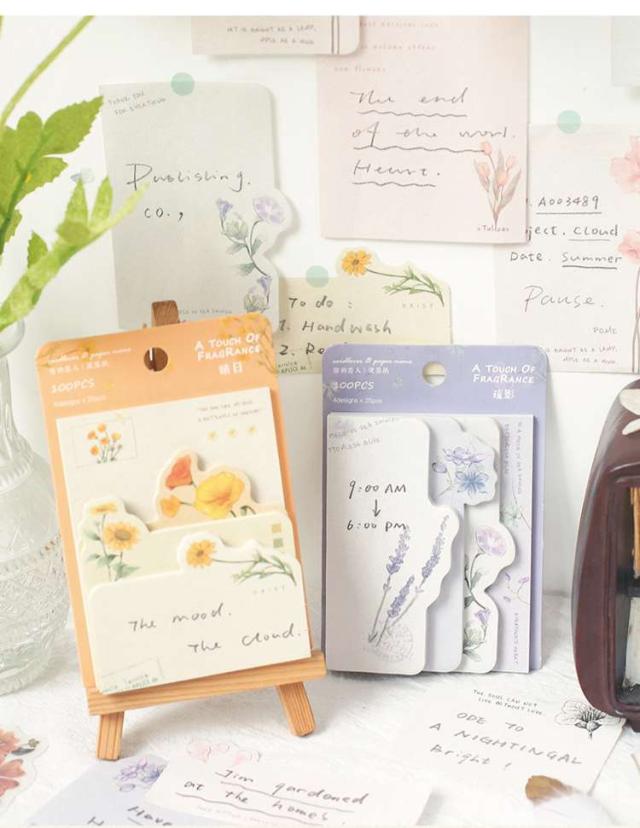 メロウカラー 花 付箋